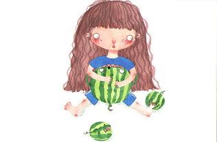 夏天吃瓜的段子,笑谈吃瓜趣事